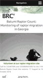 Mobile Screenshot of batumiraptorcount.org